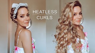 Heatless Curls Tutorial  Shonagh Scott [upl. by Elorak]