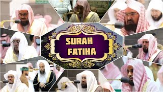 Surah Fatiha by Imams of Masjid al Haram Makkah  Qirat  Quran Recitation [upl. by Washington]