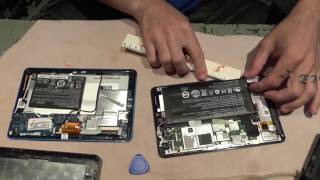 How to replace a tablet battery [upl. by Naesad]