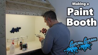 Making a Paint Booth [upl. by Langan]