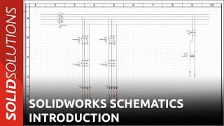 SOLIDWORKS Electrical Schematics  Product introduction [upl. by Ahsaf]