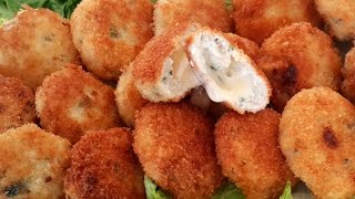 Croquette de poulet au fromage [upl. by Cy147]