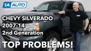 Top 5 Problems Chevy Silverado Truck 2nd Generation 200714 [upl. by Nylannej]