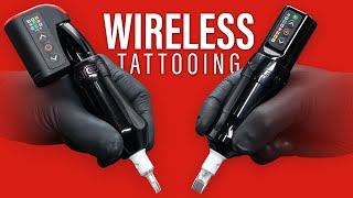 How to use Wireless Flux Tattoo Machine amp LightingBolt Battery Pack Tutorial  FK Irons  Tatuaje [upl. by Libyc]