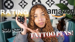 RATING AMAZON TATTOO KITS Which is BEST for YOU [upl. by Adgam62]