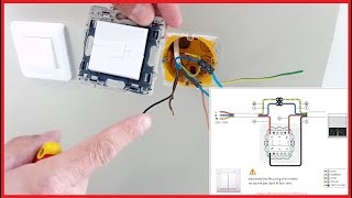 COMMENT BRANCHER INTERRUPTEUR VOLET ROULANTTUTO RACCORDEMENT ET EXPLICATIONS [upl. by Sibby]