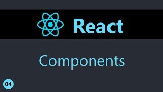 ReactJS Tutorial  4  Components [upl. by Howund]