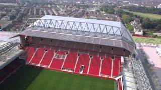 See how Liverpools Anfield stadium will look after expansion [upl. by Llerral]