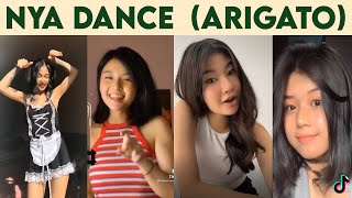 NYA DANCE CHALLENGE ARIGATO NIISAN  TIKTOK [upl. by Clim]