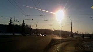 Videos capture exploding meteor in sky [upl. by Nele]