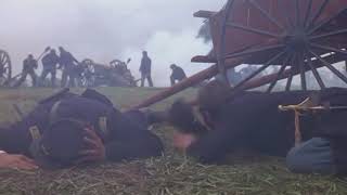 Gettysburg 1993 Day 3 Artillery Barrage [upl. by Hesky]