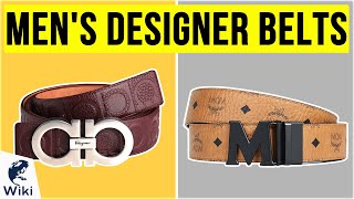 10 Best Mens Designer Belts 2020 [upl. by Nelg]