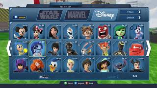 Disney Infinity 30 All Characters gameplay part 3 Disney [upl. by Pandich166]