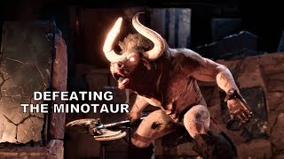 Assassins Creed Odyssey  How to defeat The Minotaur [upl. by Ardnalak]