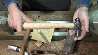 Offset Turning  Hammer Handle [upl. by Towers]