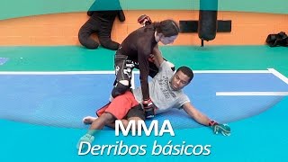 MMA ARTES MARCIALES MIXTAS 5  Derribos básicos [upl. by Felicidad]