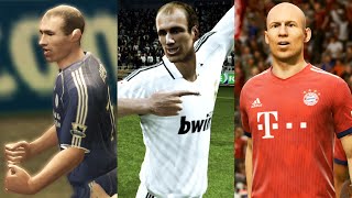 ARJEN ROBBEN IN EVERY FIFA 0421 [upl. by Tayyebeb243]