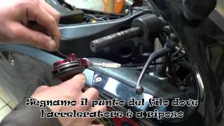 Sostituzione cavo acceleratorecon miscelatore [upl. by Adia]