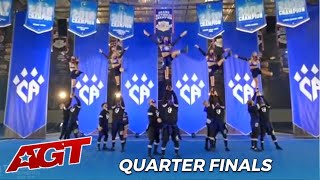 CA Wildcats Howie Mandel Calls Texas Cheer Team The American Version of V Unbeatable Champions [upl. by Keare]