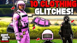 10 More Clothing Glitches In GTA 5 Online [upl. by Llenoj111]