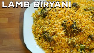 Homemade LAMB BIRYANI  Lamb Biryani Recipe  DIY  Pakistani Lamb Biryani Recipe [upl. by Ajnin]