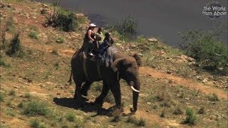 South Africa from Above  10 Great Aerial Locations  inc Kruger Park HD [upl. by Llorre]