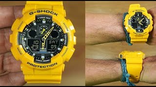 CASIO GSHOCK GA100A9A  UNBOXING [upl. by Amata]