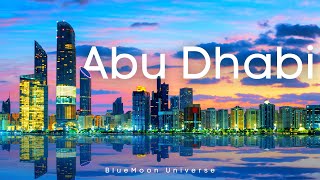 Abu Dhabi City in United Arab Emirates Tour in 4K BlueMoon Universe [upl. by Mizuki]