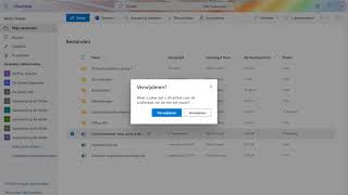 Bestanden verwijderen in OneDrive [upl. by Yremogtnom]