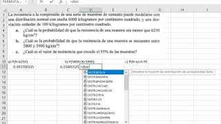 Distribución normal en Excel  Ejemplo 1 [upl. by Neirad]