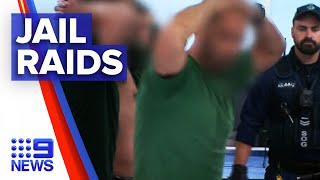 Correctional officers bust inhouse crime  Nine News Australia [upl. by Elsinore863]