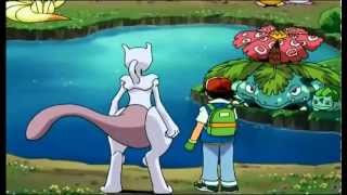 Ash gets punked by Mewtwo [upl. by Cheatham]