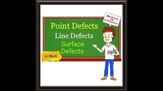 5 Defects in Crystal Structure  Material Science  Classification  Point line amp Surface  Hindi [upl. by Norb]