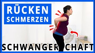 3 effektive Übungen gegen Rückenschmerzen in der Schwangerschaft 🤰 vom Physio [upl. by Nrojb357]