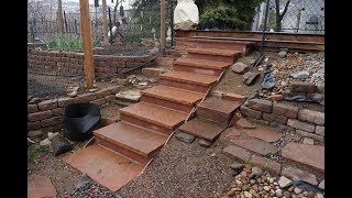 How to build flagstone steps [upl. by Casimire]