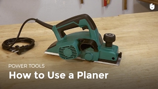 How to Use a Planer  Woodworking [upl. by Moll]