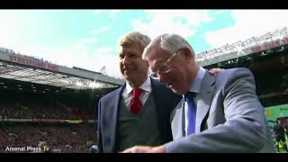 Wenger is honoured by Sir Alex Ferguson and Mourinho ahead of the game [upl. by Elephus]