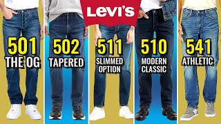 Ultimate Buying Guide To Levis Jeans 501 502 511 541 510 [upl. by Eugenides]