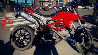 Ducati Hypermotard 821 Review and first ride [upl. by Thorsten]