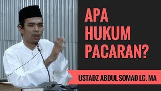 Apa Hukum Pacaran  Ustadz Abdul Somad Lc MA [upl. by Atsedom]