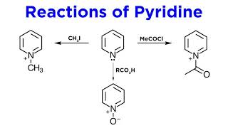 Heterocycles Part 2 Pyridine [upl. by Mendes]