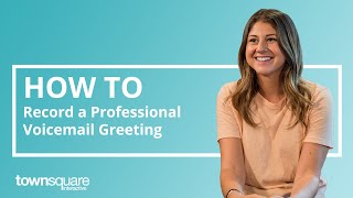 How to Record a Professional Voicemail Greeting [upl. by Olson]