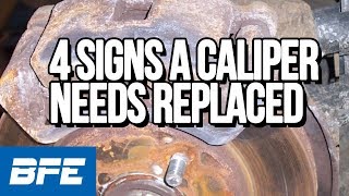 4 signs a caliper needs replaced  4 Tips [upl. by Chita]