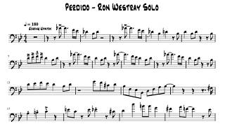 quotPerdidoquot  Ron Westray Solo Transcription [upl. by Acinyt203]