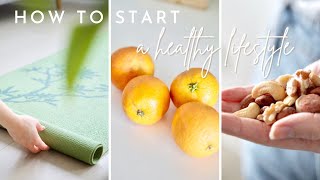 How to START a Healthy Lifestyle  7 pillars of good health [upl. by Anaek902]