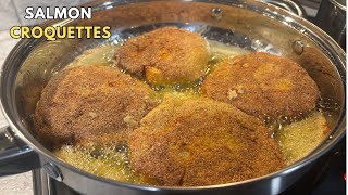 The Best Salmon Croquettes Recipes  Easy And Delicious [upl. by Voletta613]