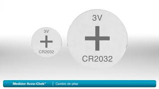 AccuChek Guide  Cambio de Pilas [upl. by Ellen]