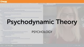 Psychodynamic Theory  Psychology  Chegg Tutors [upl. by Croteau460]