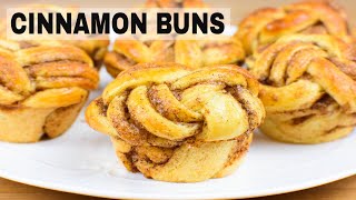 How to Make Homemade Cinnamon Buns  Cinnamon Bun Recipe [upl. by Assehc]