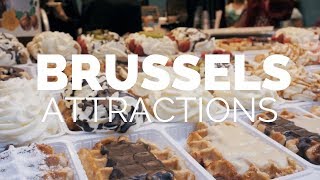 10 Top Tourist Attractions in Brussels  Travel Video [upl. by Worrell]